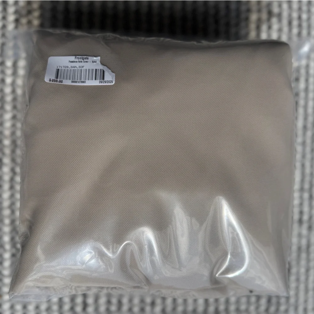 Frontgate Pasadena Sofa Cover - Sand - NWT